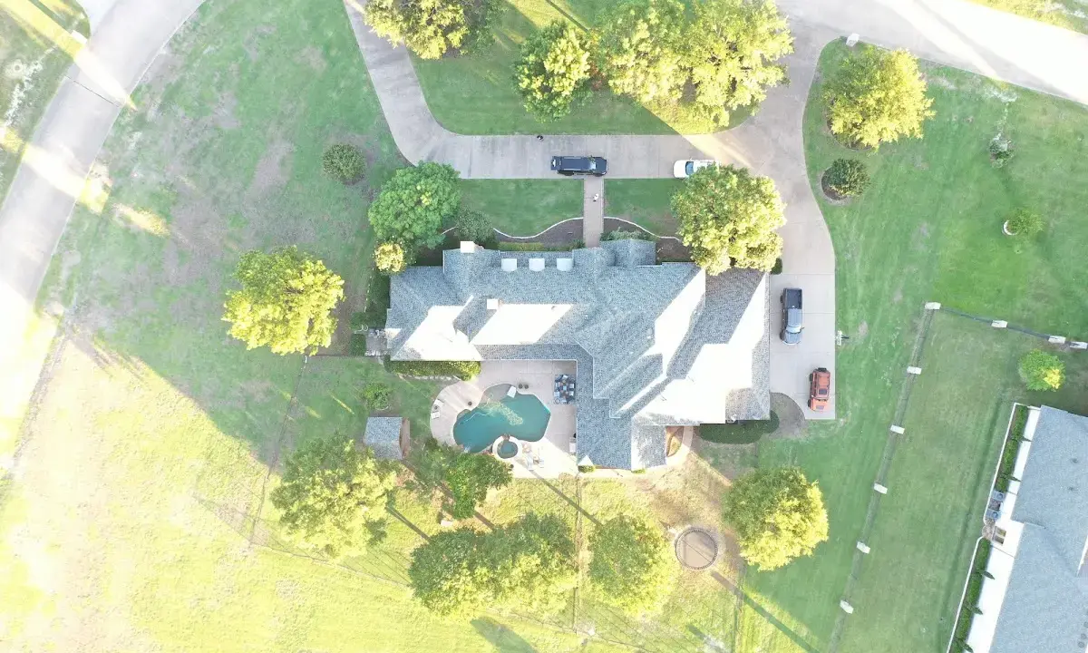 New shingle roof installation on a home in Alamogordo